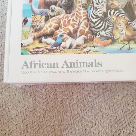 NEW 1000 Piece "African Animals" Jigsaw Puzzle - Picture 4 of 4